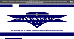 Desktop Screenshot of der-euroman.com